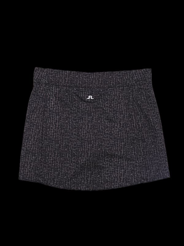 패턴 트임 미니스커트