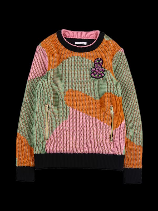 방풍 라운드 긴팔 