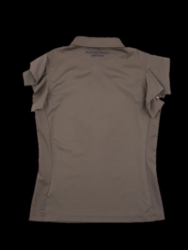 로고 하프집업 카라 반팔