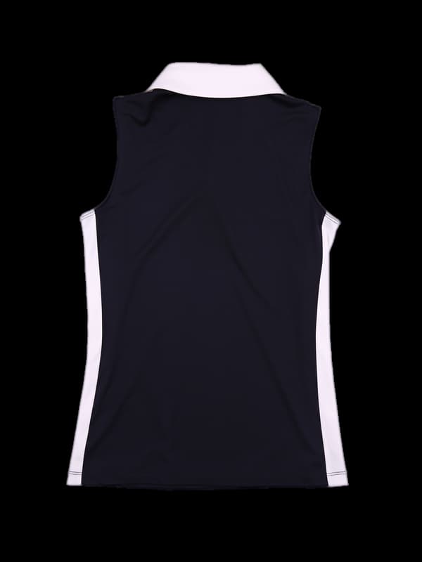 카라 브이넥 민소매