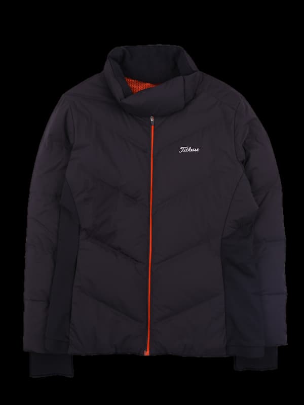 로고 다운 점퍼