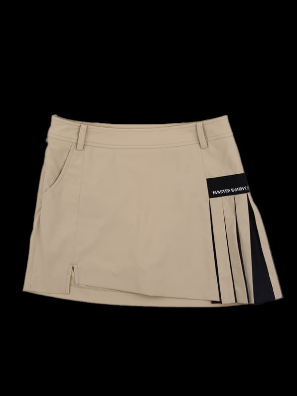 사이드로고 언발 스커트