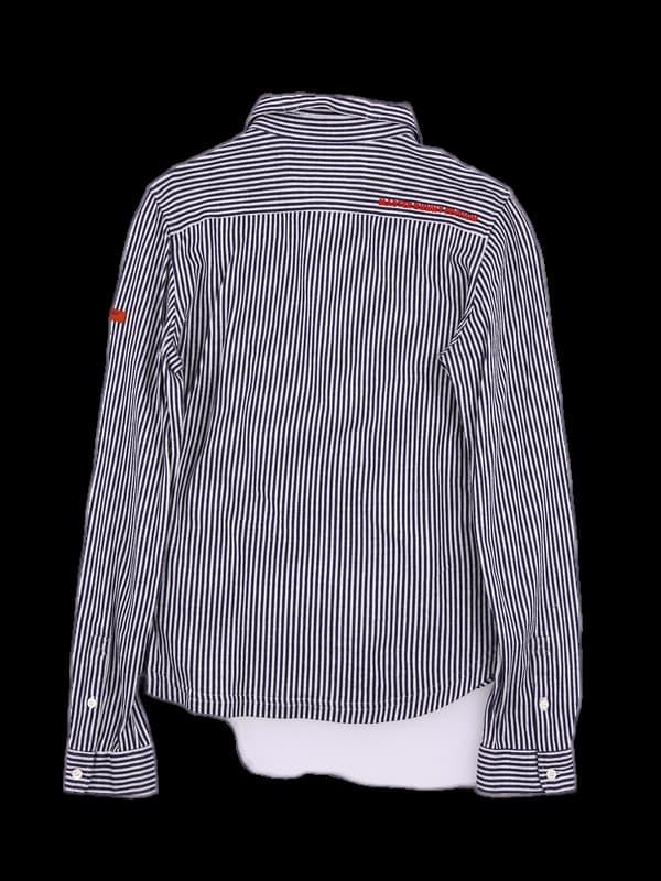 코튼 스트라이프 긴팔셔츠