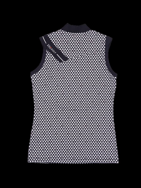 빅로고 패턴 민소매 