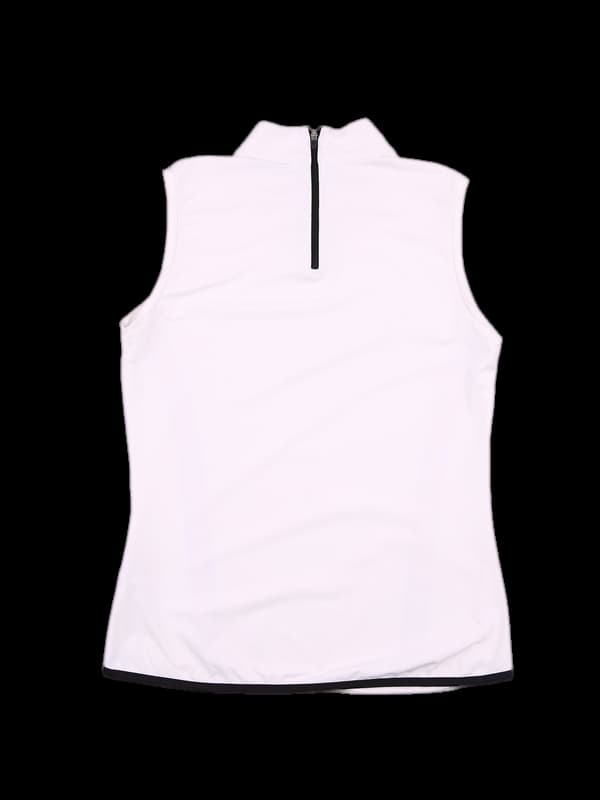 사이드 포인트 하이넥 민소매 