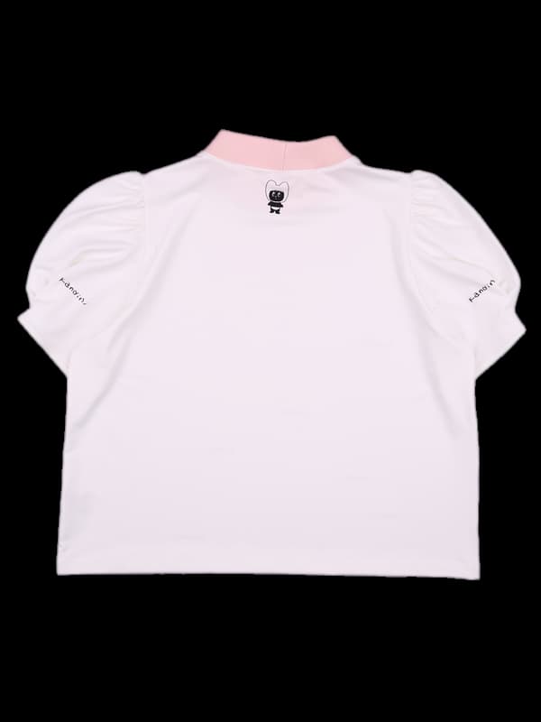 로고 셔링 반팔