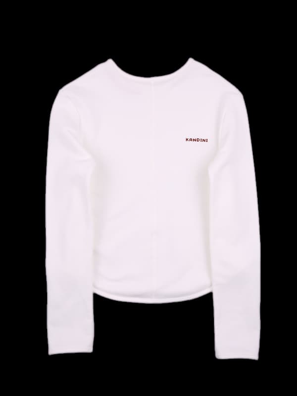 코튼 라운드 긴팔