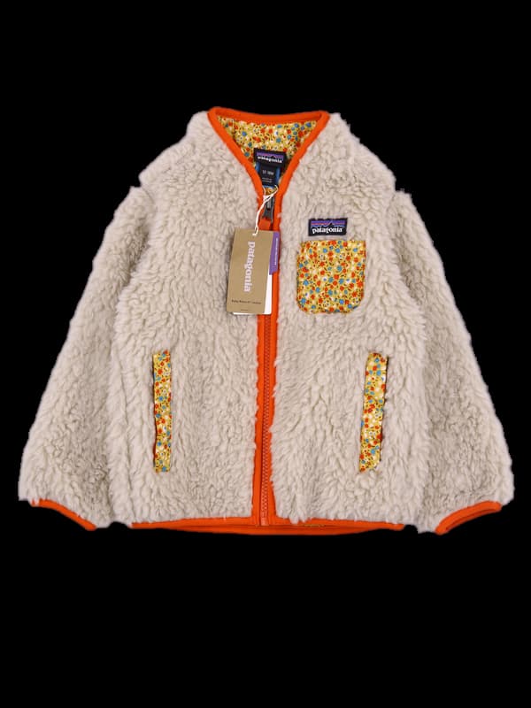 [키즈][새상품] 플라워 포인트 플리츠 집업