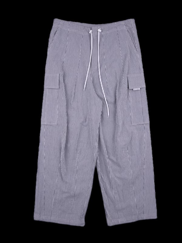 투포켓 스트라이프 팬츠