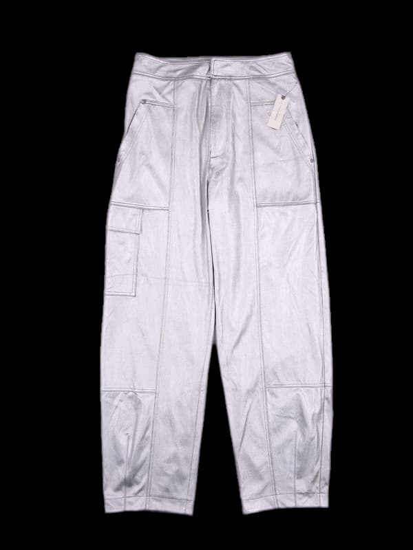 실버 투포켓 팬츠