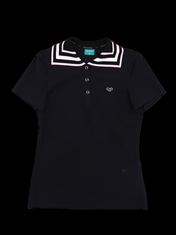 카라 슬림 반팔