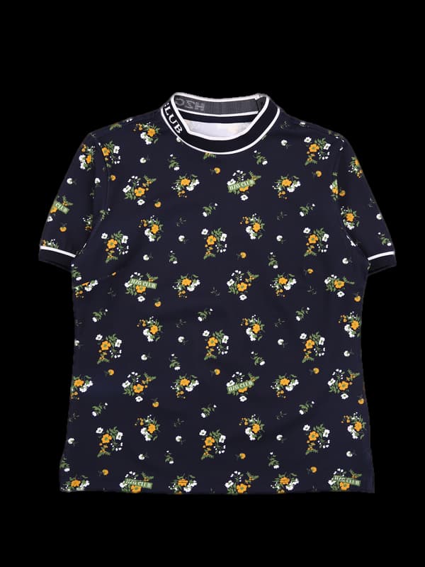 플라워 라운드 반팔