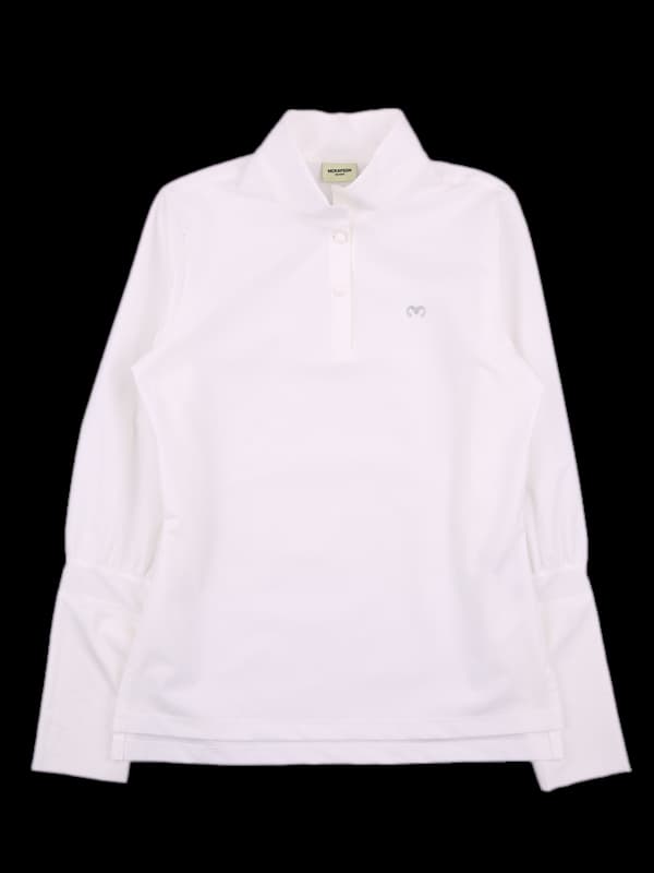 로고 단추포인트 긴팔