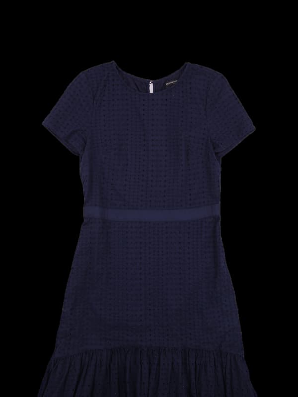 시스루 반팔 롱 원피스