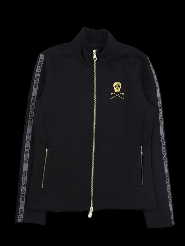 로고 트랙 긴팔집업 