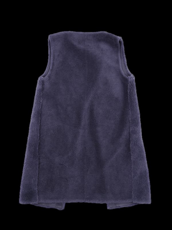 양털 베스트 코트 