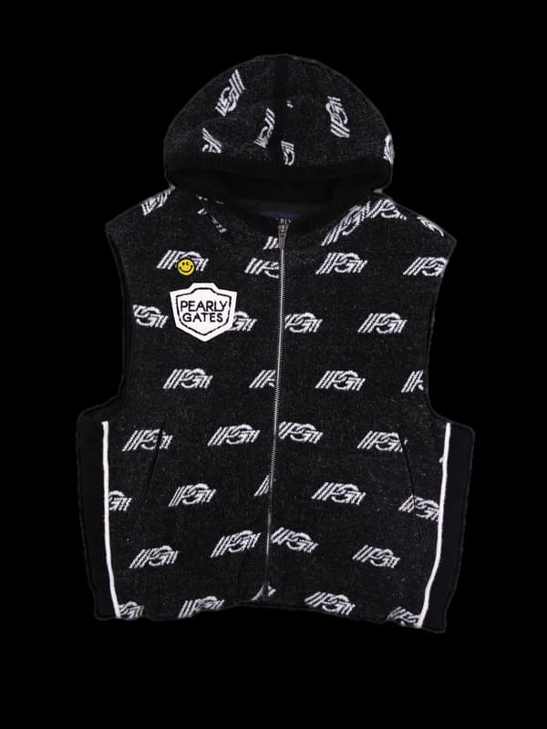 방풍  후드 베스트 집업 