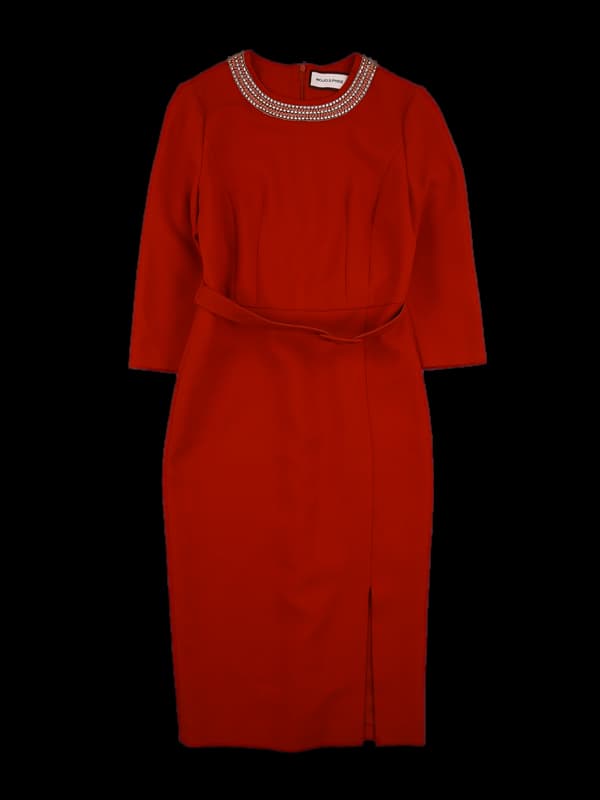 보석포인트  벨트 원피스