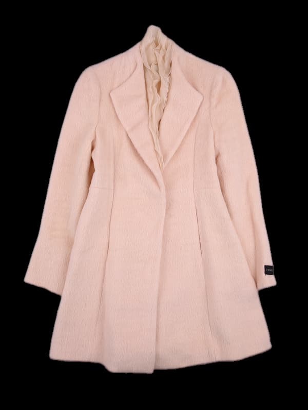 알파카 레이스포인트 코트 