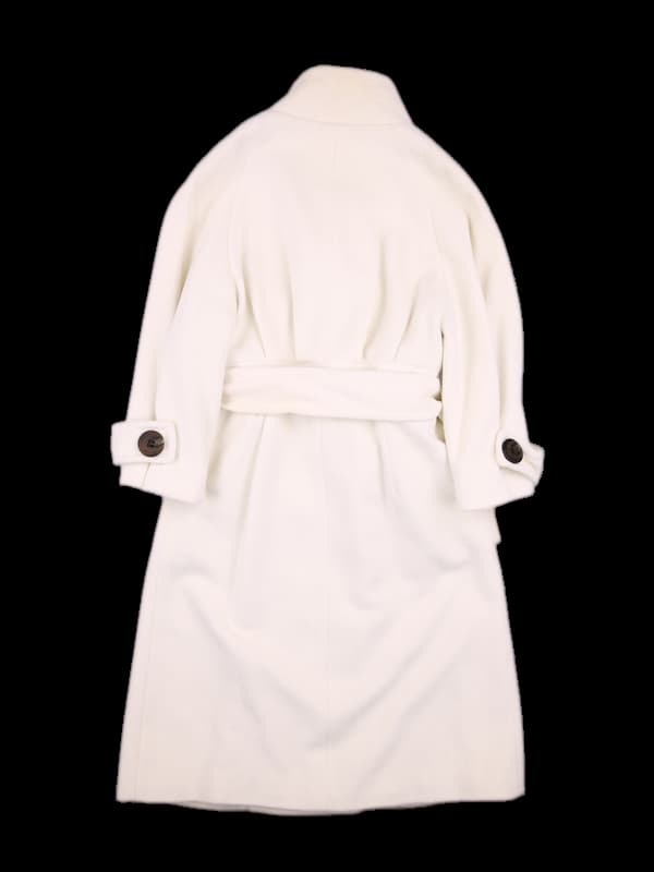 앙고라 투버튼 코트