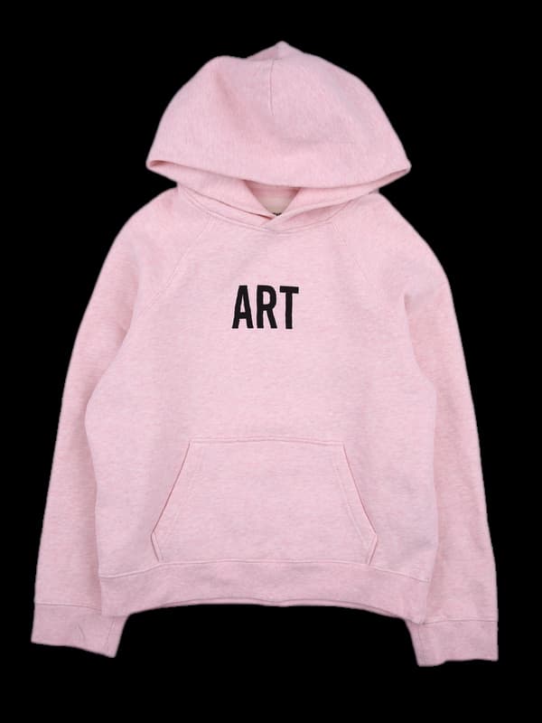 코튼 기모 후드 