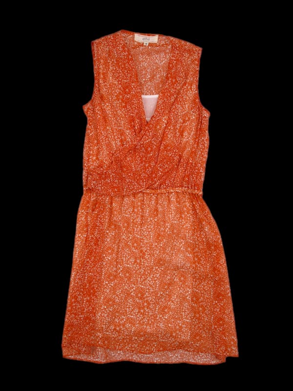 플라워 민소매 원피스