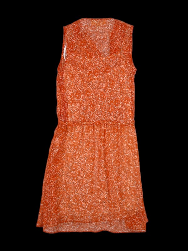 플라워 민소매 원피스