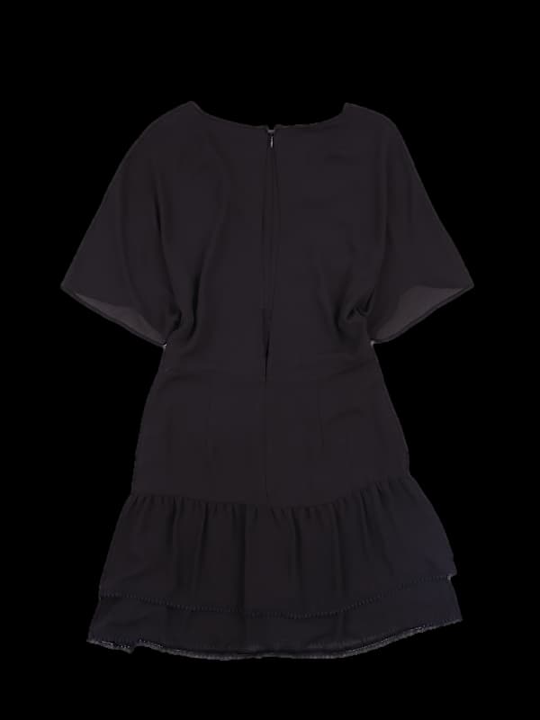 레이스포인트 반팔 원피스