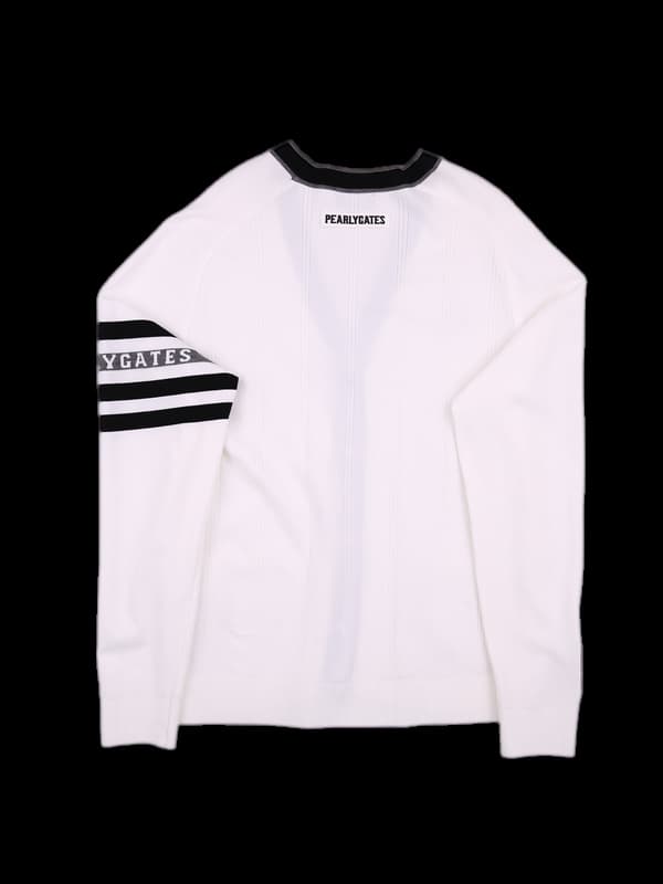 [남성] 배색 브이넥 가디건 