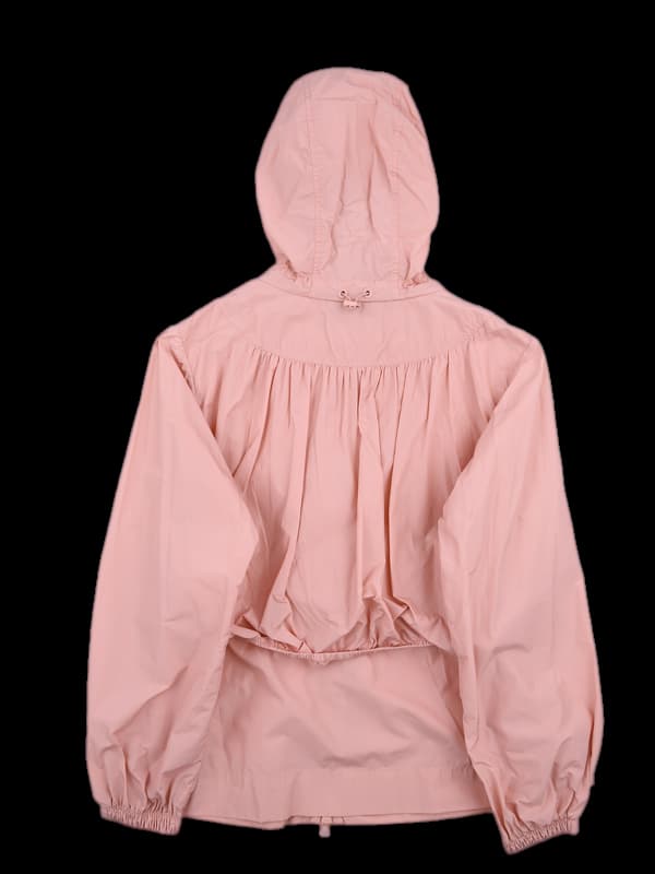 로고 스트링 후드 바람막이