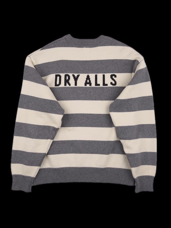 [남성] 코튼 스트라이프 긴팔니트
