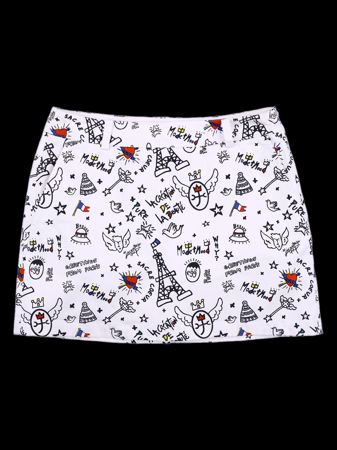 코튼 캐주얼 스커트