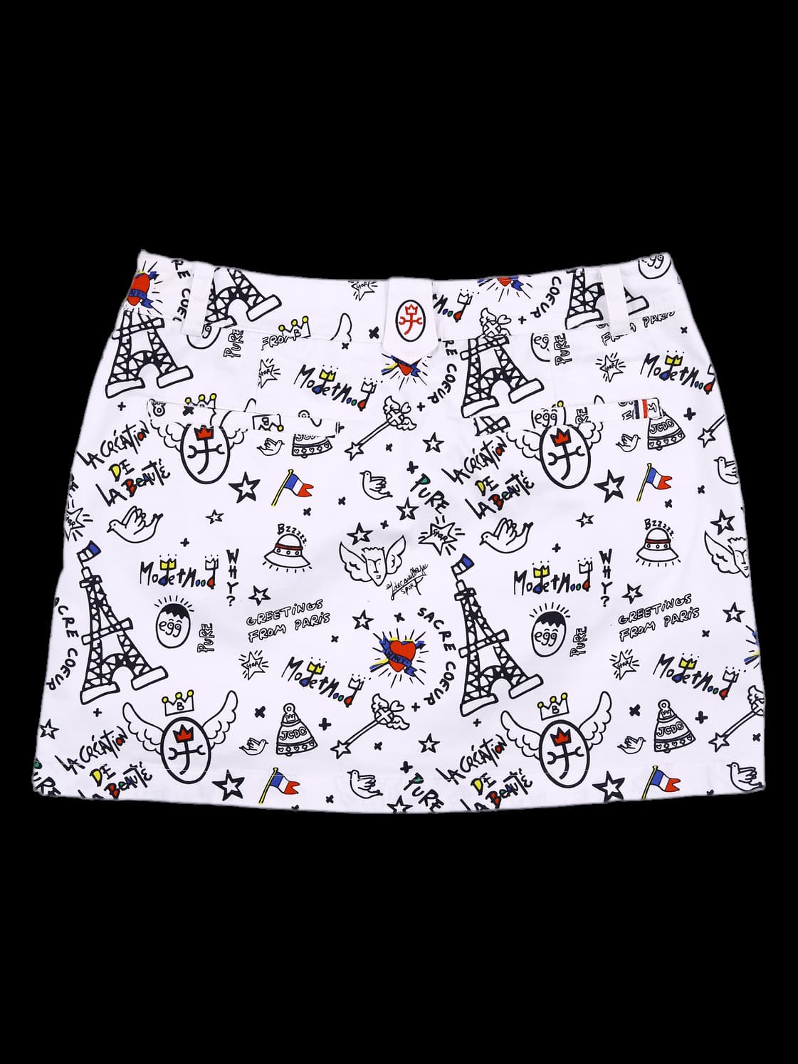 코튼 캐주얼 스커트