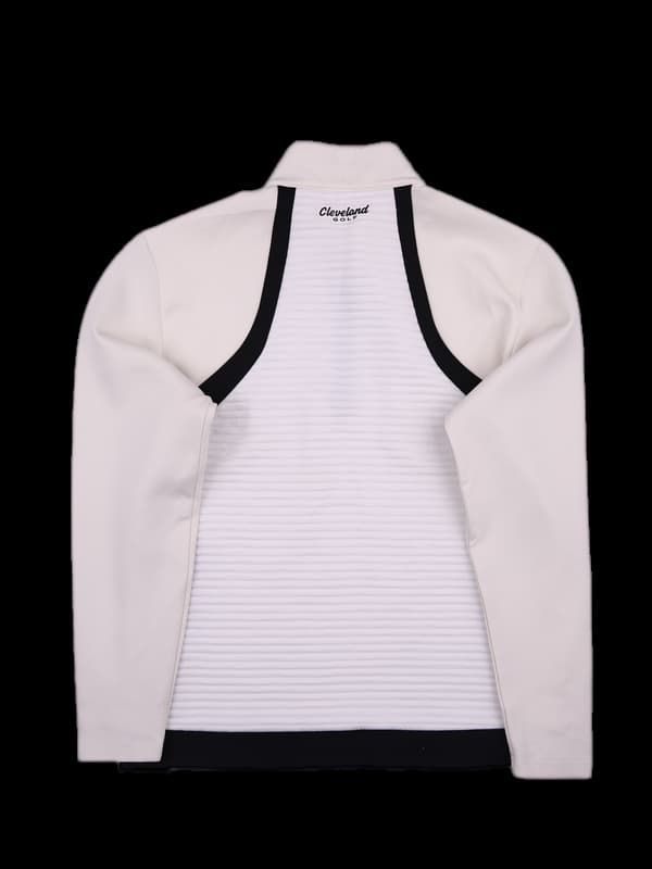 [남성] 로고 반집업 긴팔