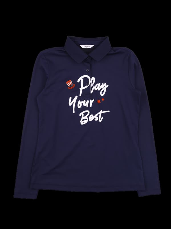 폴리 카라 긴팔