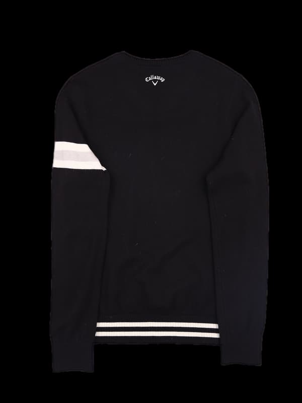 울 로고 긴팔니트 