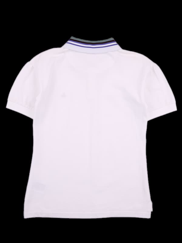 배색 카라 반팔