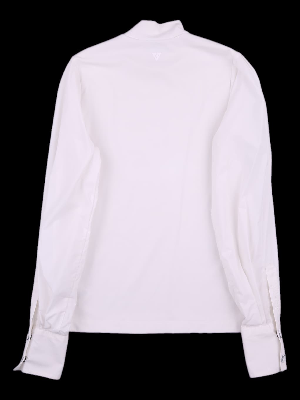 어깨퍼프 하이넥 긴팔