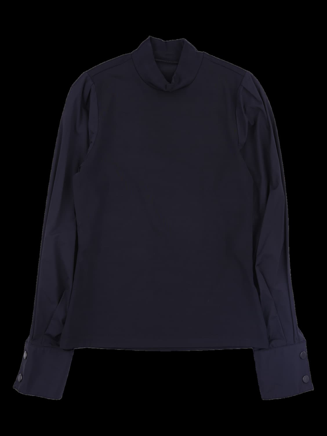 나일론 하이넥 긴팔