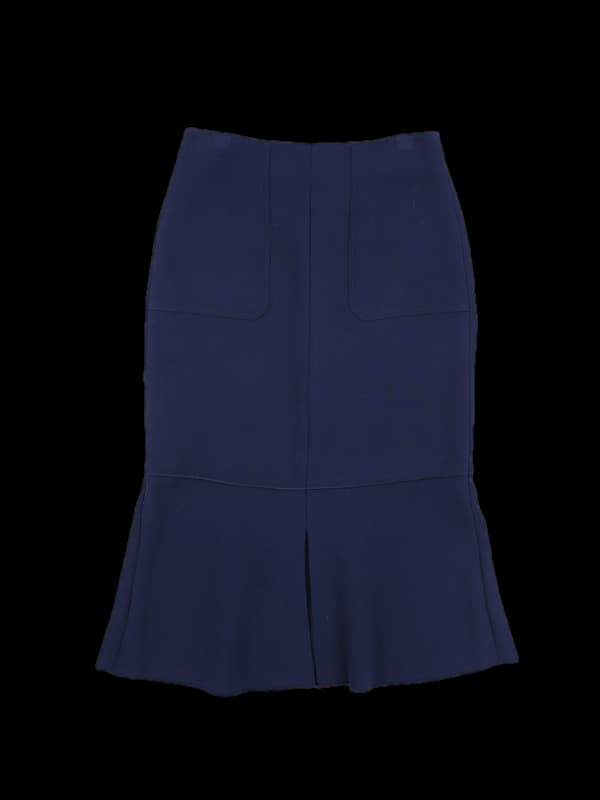 레이온 트임 롱스커트 