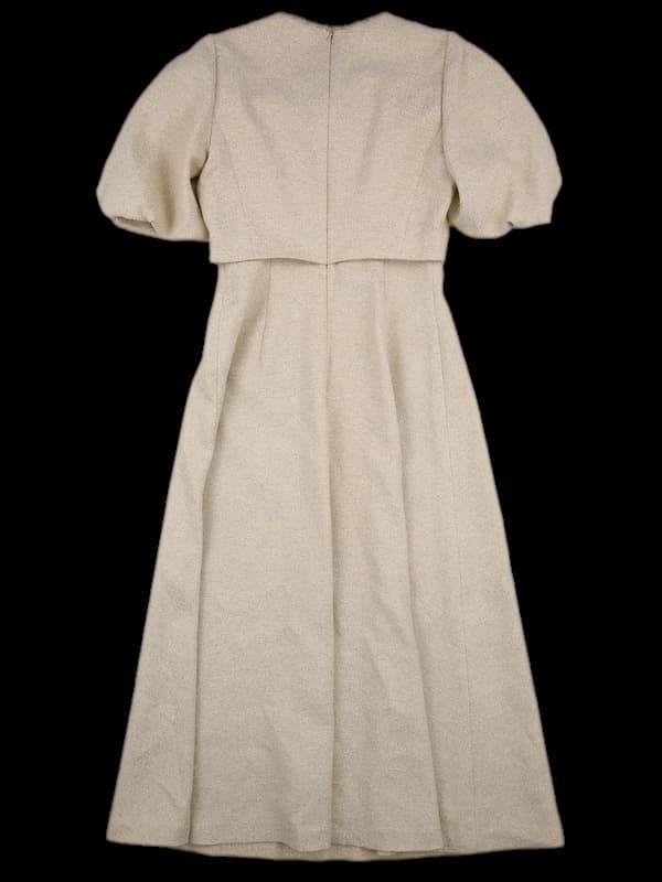 트위드  레이어드 원피스