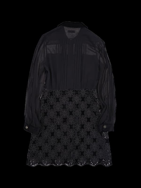 벨벳 레이스 원피스