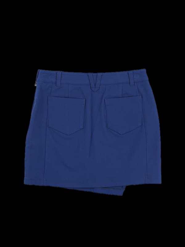 로고 나일론 스커트