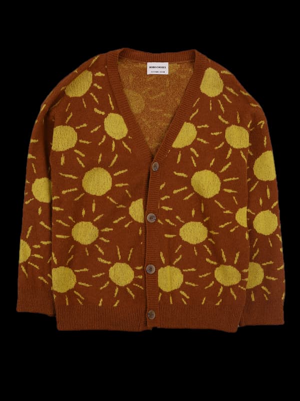 [키즈] 패턴무늬 긴팔 가디건