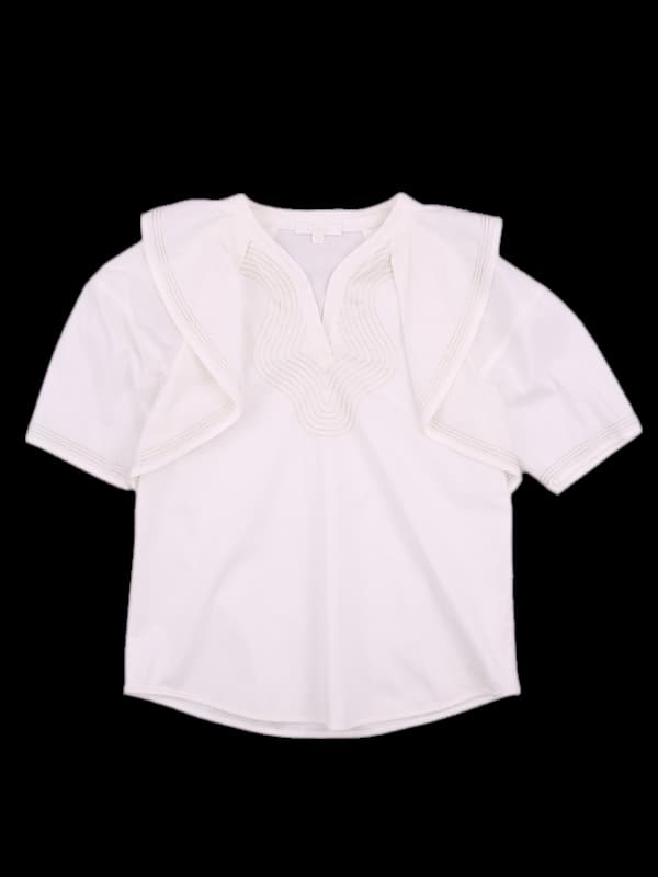 [키즈] 반팔 블라우스