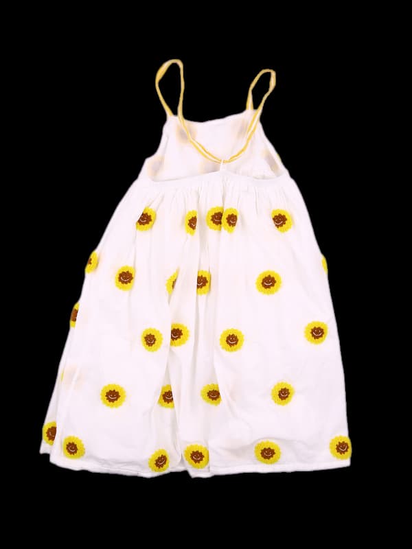 [키즈] 플라워 나시 끈 원피스