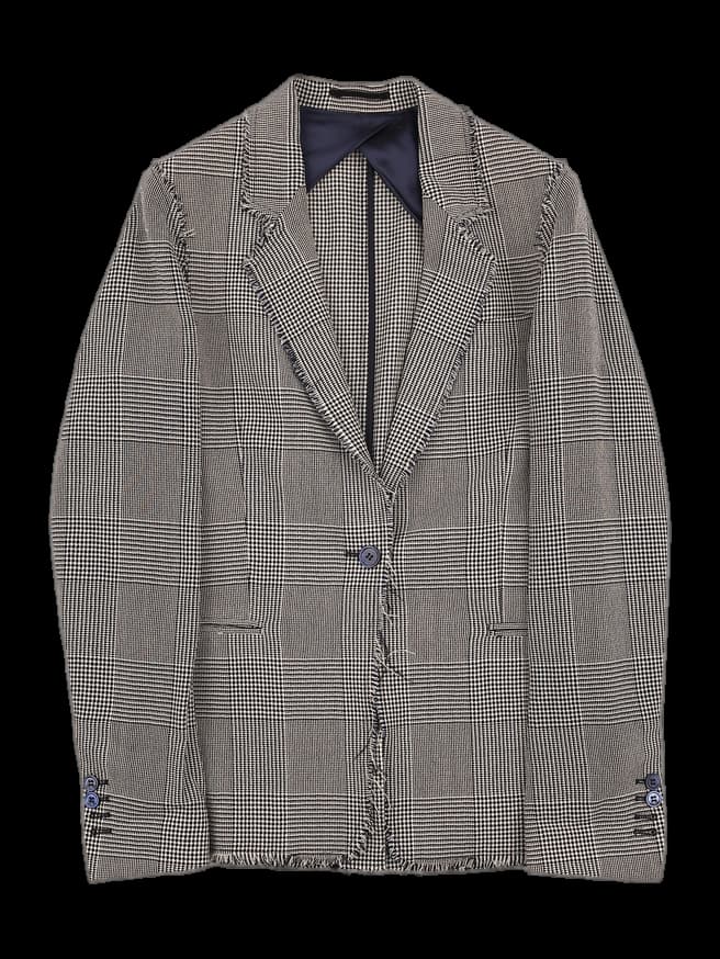 체크 자켓