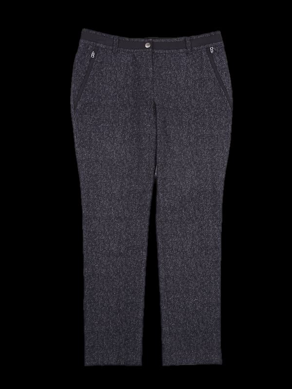 패턴 기모 팬츠