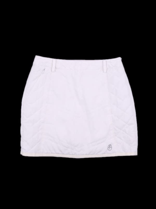 방풍 퀄팅 스커트 