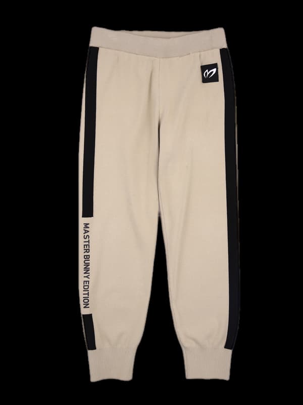 사이드 포인트 니트 조거팬츠